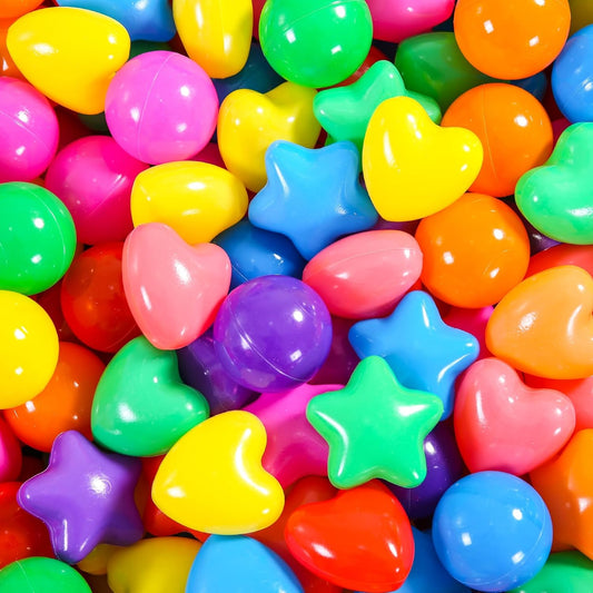 STARBOLO Star Ball Pit Balls for Toddlers - 200pcs Non-Toxic Fun