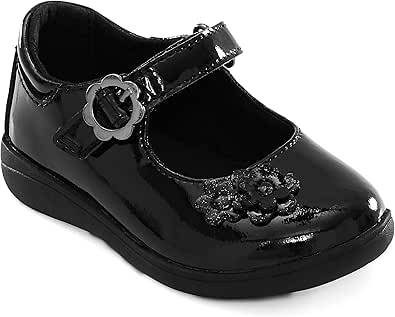 Stride Rite Girl's Holly-Adaptable Mary Jane Flat for Comfort