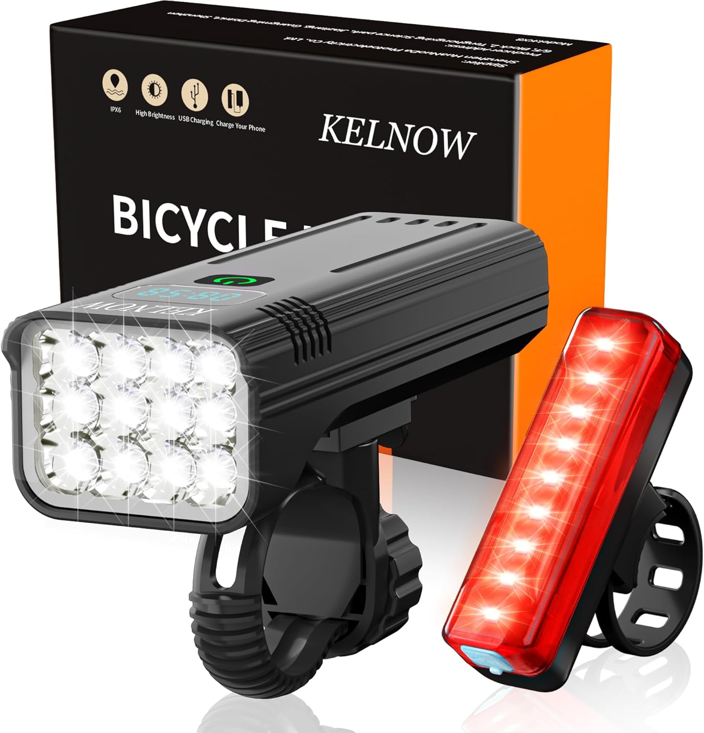 Super Bright Bike Lights for Night Riding with Long Runtime