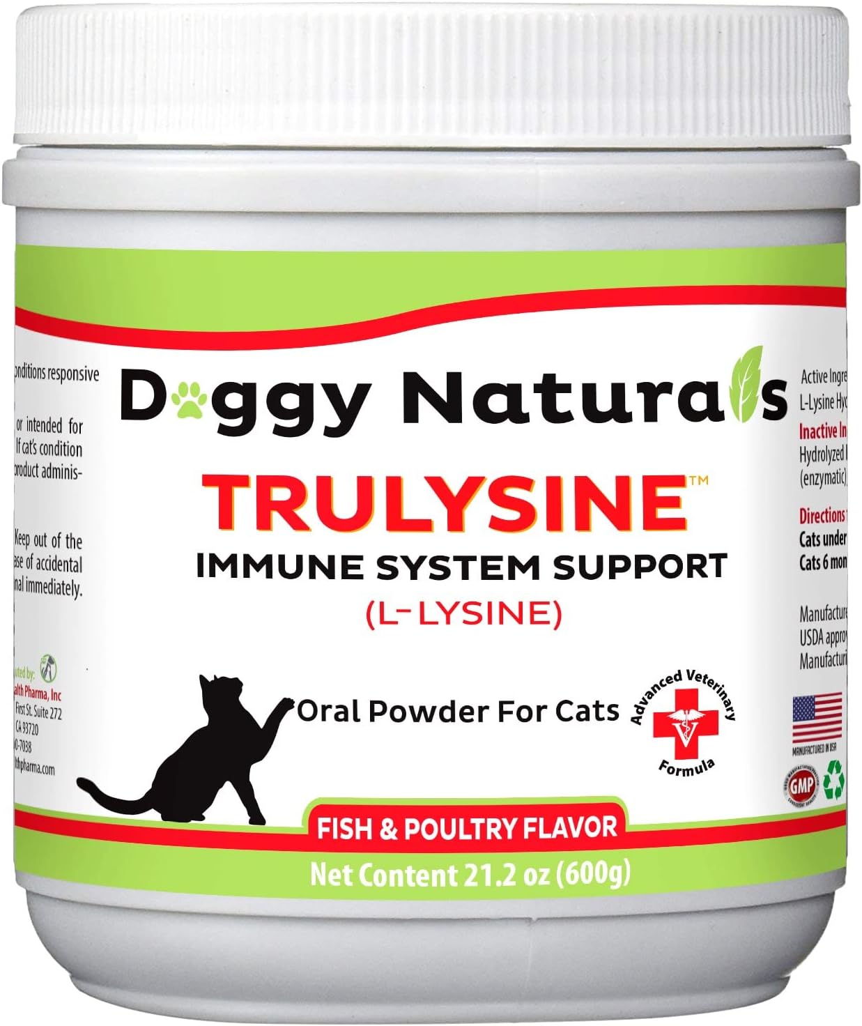 Trulysine L-Lysine for Cats - Immune Support Oral Powder