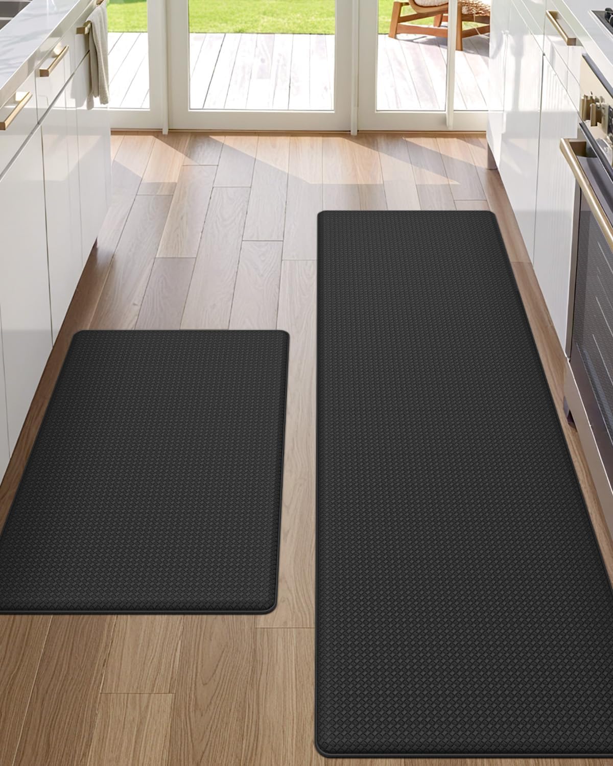 DEXI Kitchen Floor Mats Cushioned Anti Fatigue Comfort Set