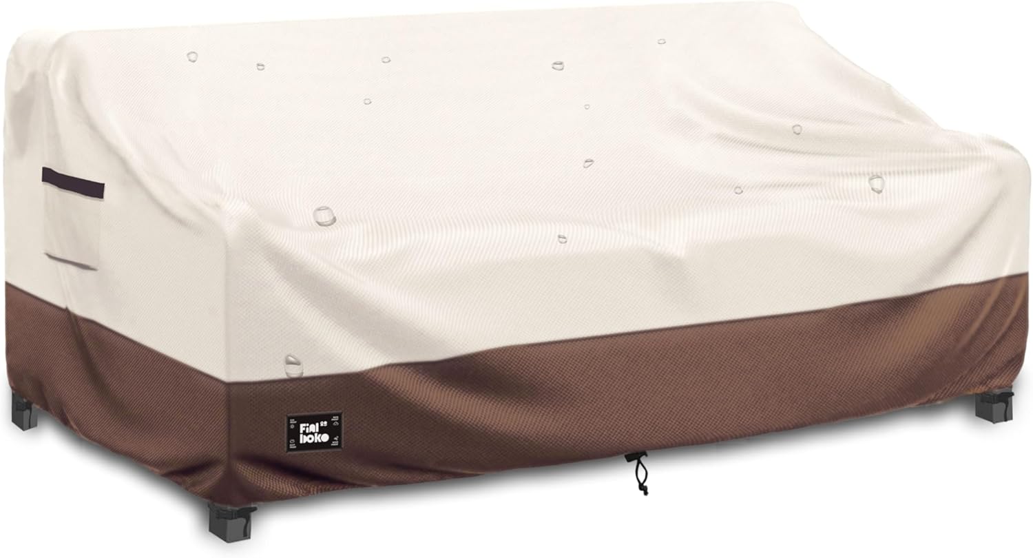 3-Seater Outdoor Couch Cover for Heavy Duty Patio Furniture