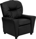 Kids Recliner Chair with Cup Holder and Safety Recline - Cozy, Compact