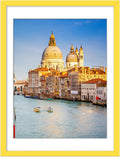 18x24 Poster Frame Yellow Solid Wood Picture Frame - Vibrant Display
