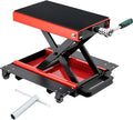 CXRCY1200 LBS Motorcycle Jack with Dolly - Heavy Duty Scissor Lift