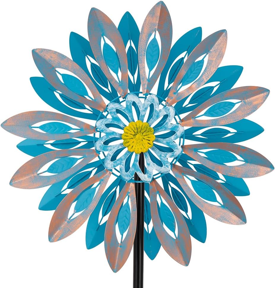 Viveta Wind Spinners for Yard and Garden - Large 18x81in Design