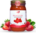 Sea Moss Gel Strawberry Wildcrafted Superfood - Nutrient Boost