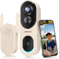 Doorbell Camera Wireless 5MP Video Doorbell - 180 Panoramic View