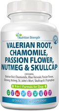 Valerian Root for Dogs 9-in-1 Herbal Complex - Calming Multi-Herb