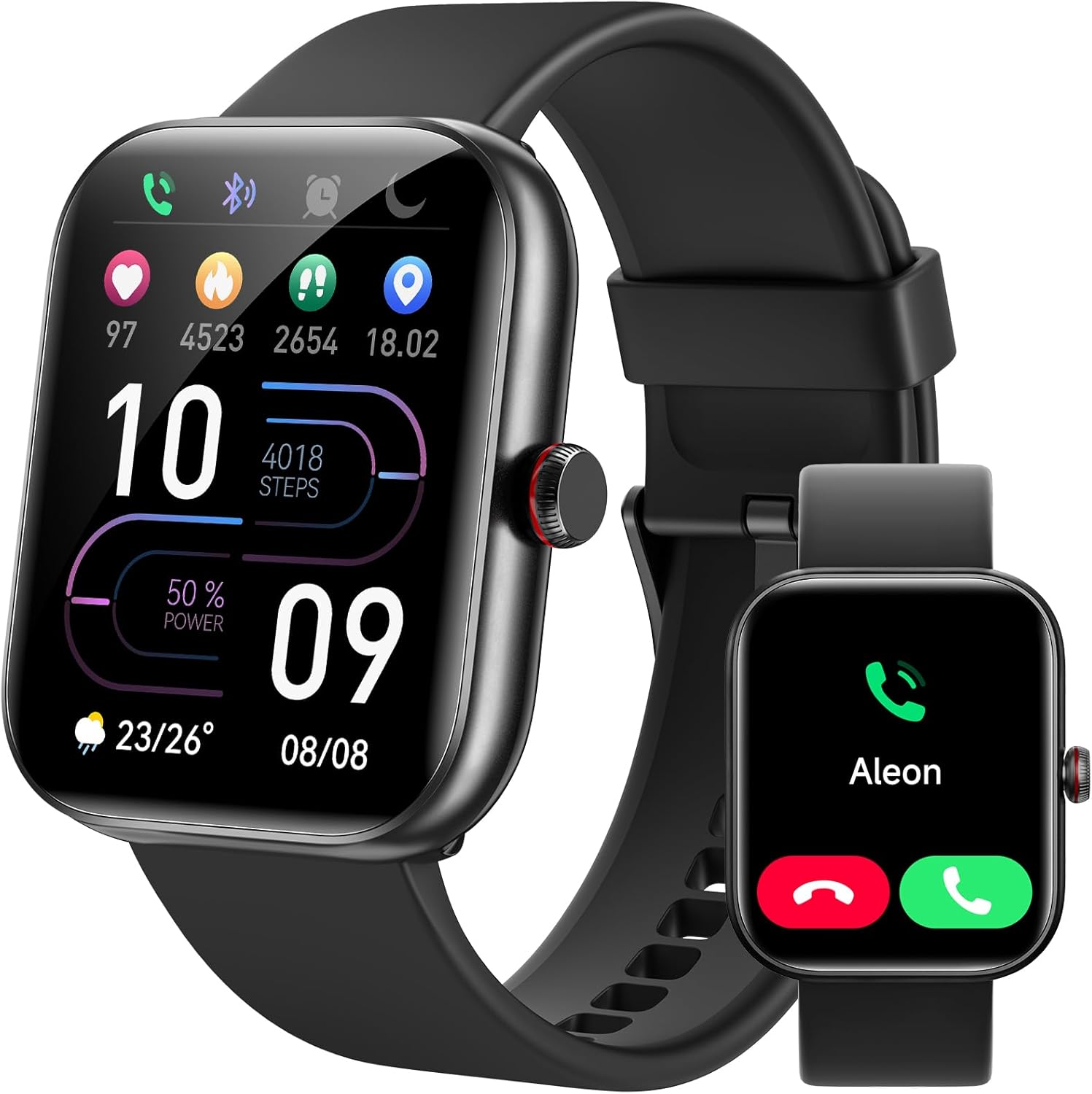 Smart Watch for Women Men with Alexa, Fitness Tracker & More