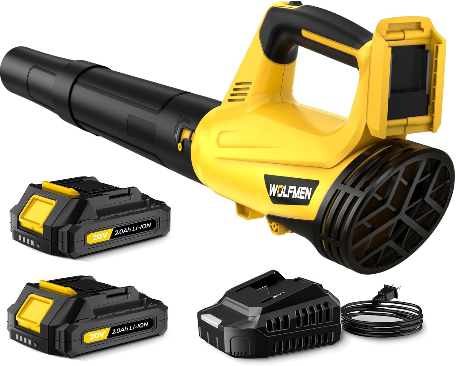 Electric Cordless Leaf Blower for Efficient Lawn Care and Cleaning