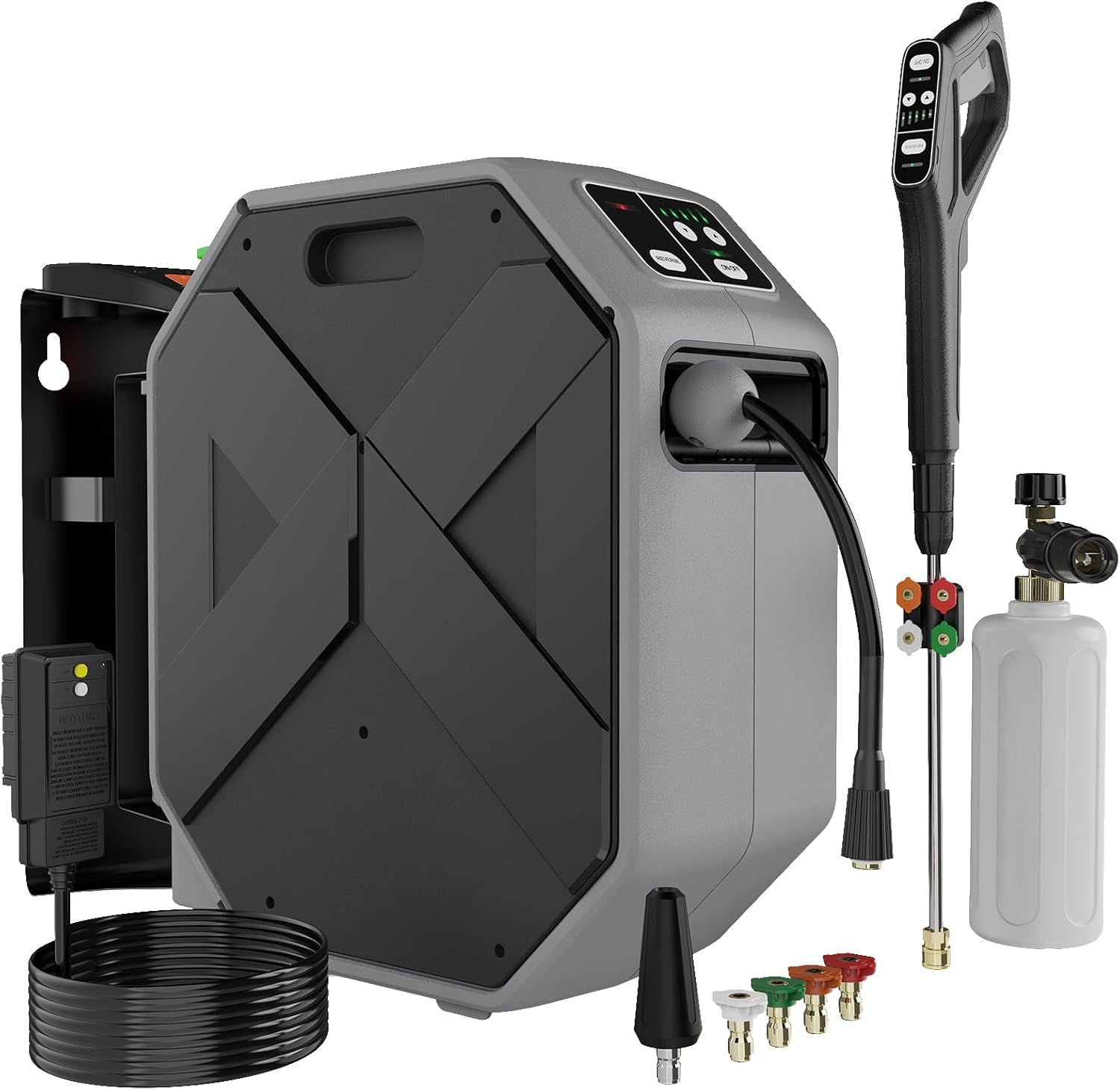 Wall Mounted Pressure Washer with 5000 PSI for Ultimate Cleaning