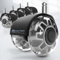 Silent Rollerblade Wheels for Office Chairs by Mastery Mart
