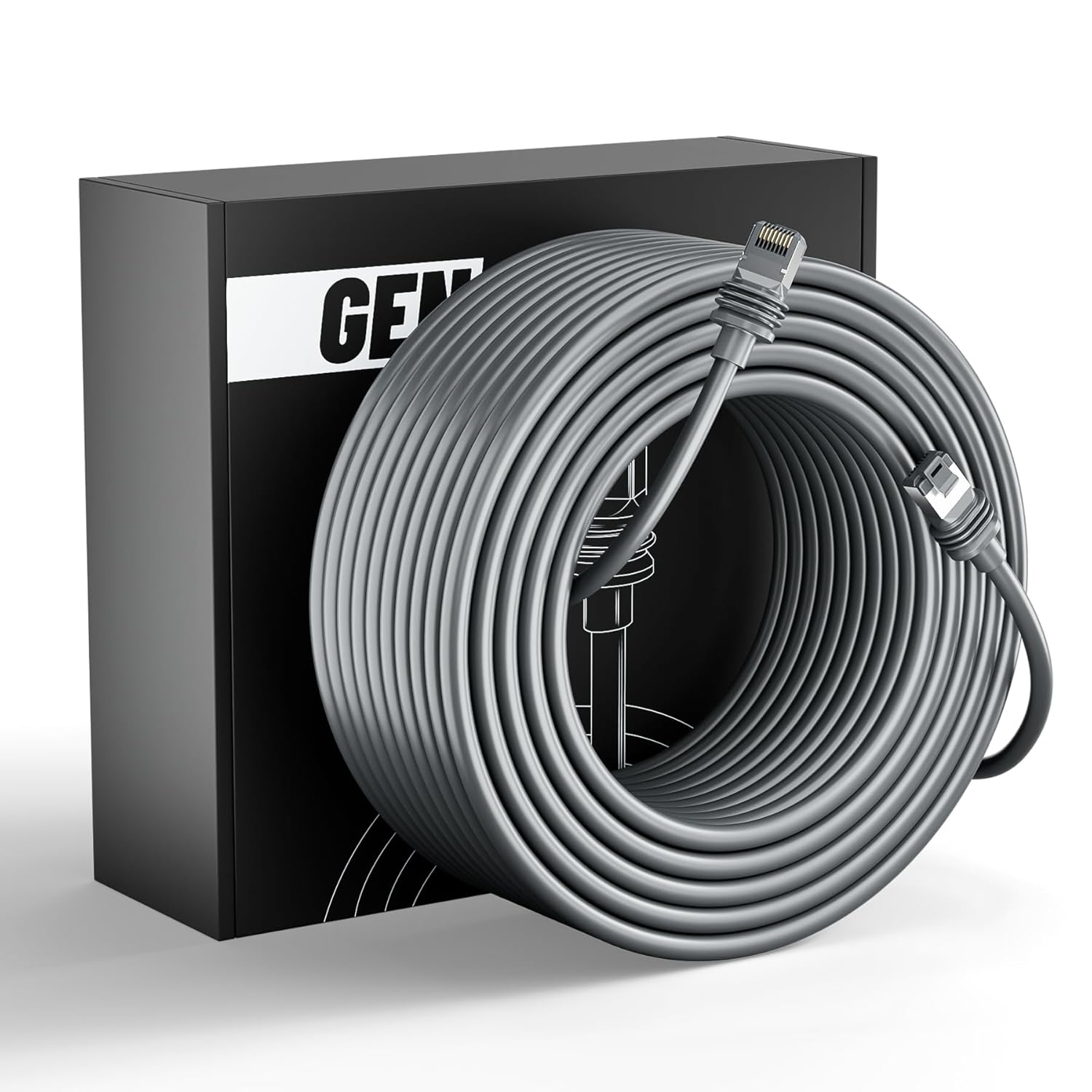 Yolesty 50FT Waterproof Ethernet Cable