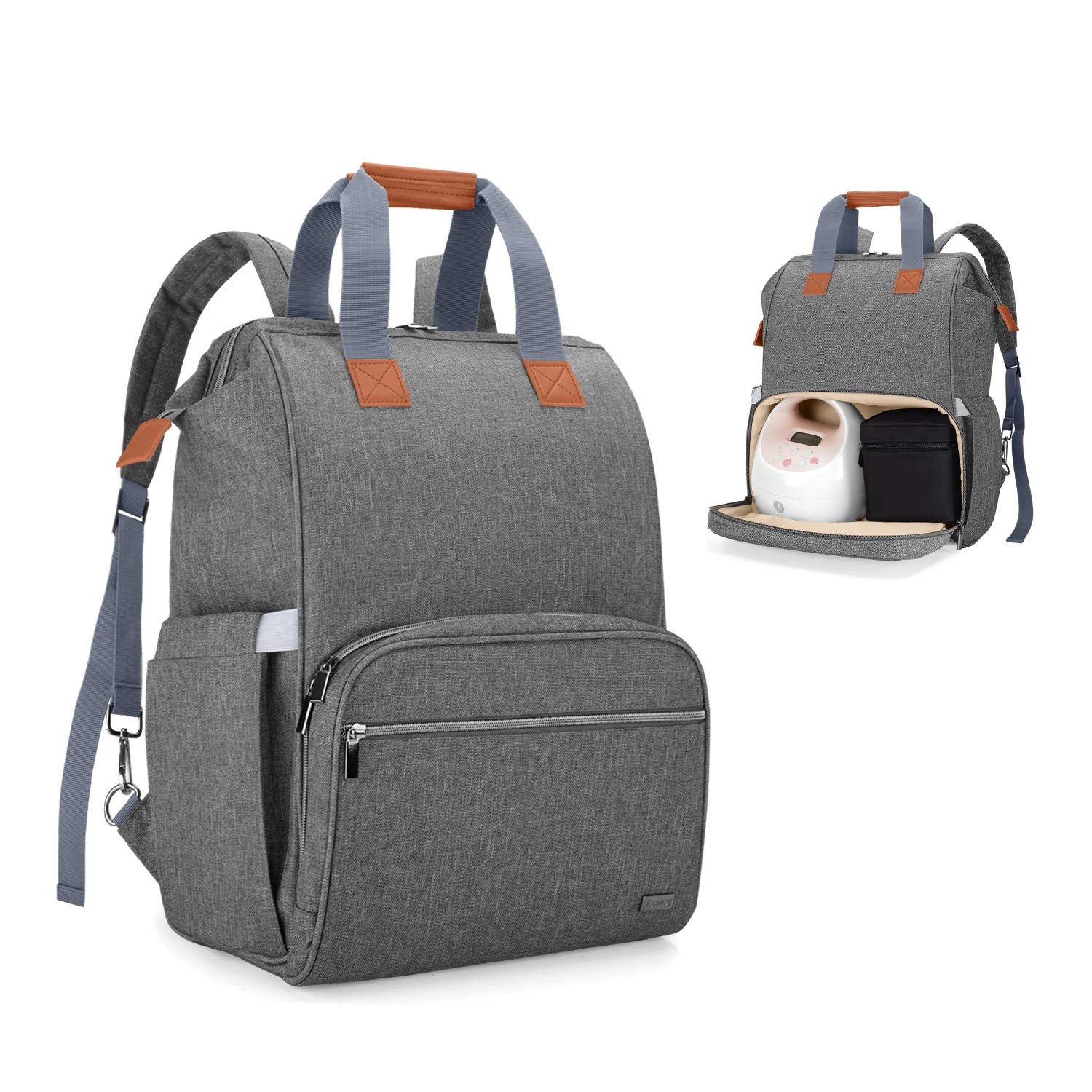 Teamoy Breast Pump Bag for Spectra and Medela with Laptop Sleeve