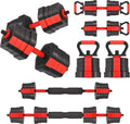 65 lb Adjustable Dumbbell Set Hexagon Non-Rolling - Home Gym