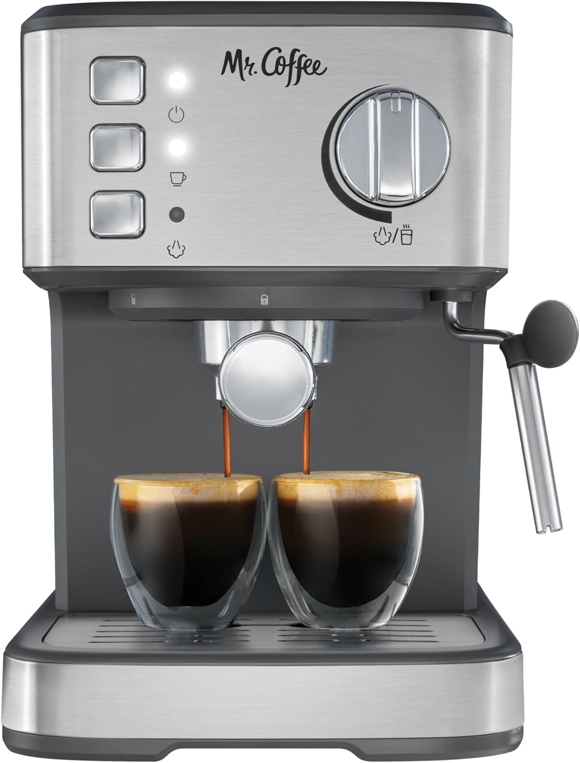 Mr. Coffee Espresso Maker - Rich & Smooth Espresso