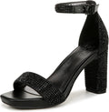 Women's Joy Heeled Sandal Square Toe Platform - All-Day Comfort