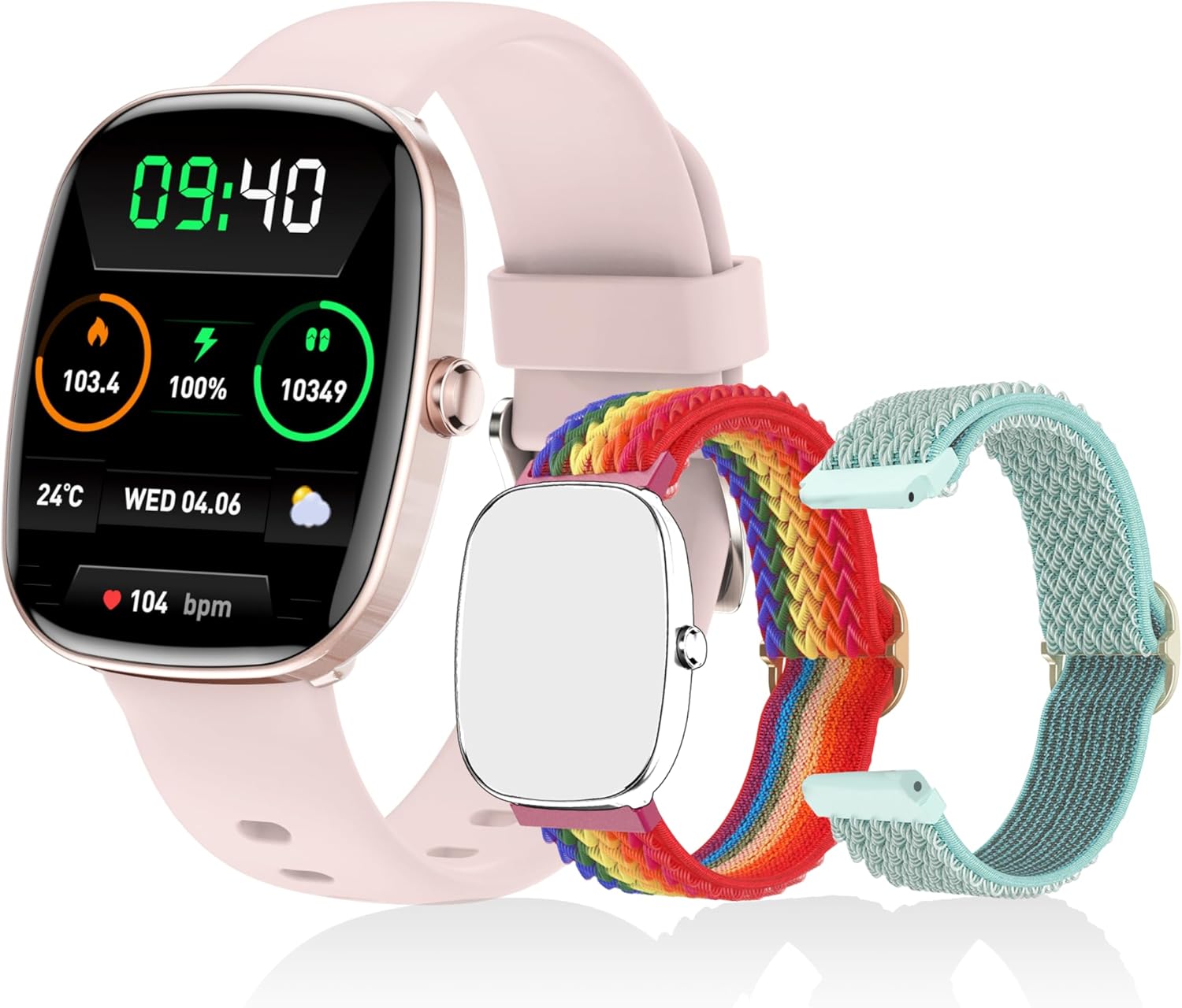 LAVIKS Smart Watch: Answer Calls, IP68 Waterproof
