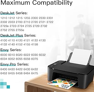 High Yield HP 67 Ink Cartridges Combo Pack for Quality Printing