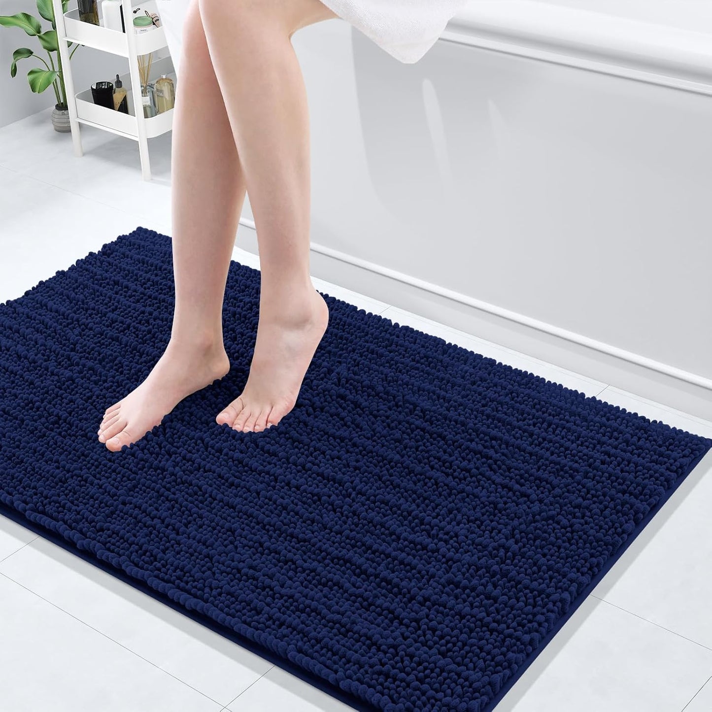 Arotive Luxury Chenille Bathroom Rug Mat for Ultimate Comfort