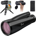 12x60 Monocular Telescope for Adults - High Powered Optics