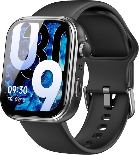 TOZO S6 Smart Watch: Ultra-Clear AMOLED Screen & 100+ Sports Modes