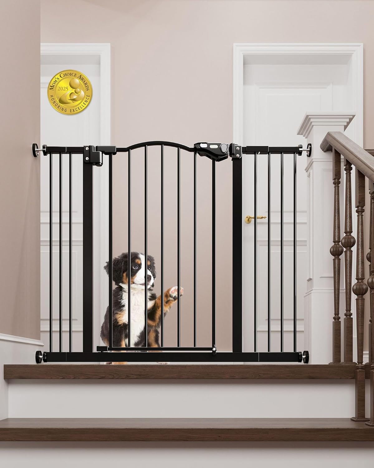 InnoTruth Baby Gate 30 Tall Adjustable Pet Gate for Safety
