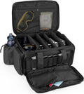 Tactical Pistol Range Bag for 5 Handguns - Durable, Organized Carry