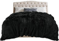 Extra Soft Fuzzy Faux Fur Blanket Queen Size 78ftx90ft - Super Soft