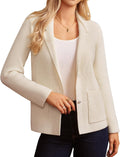 GRACE KARIN Sweater Blazer for Women Business Casual - Soft Ribbed