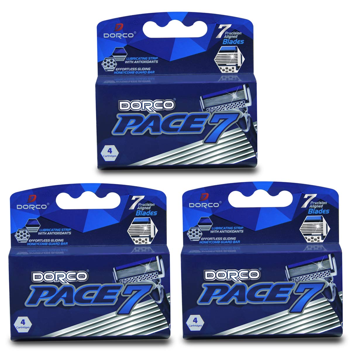 Dorco Pace 7 Razor with 7 Blade Technology for Smooth Shaving