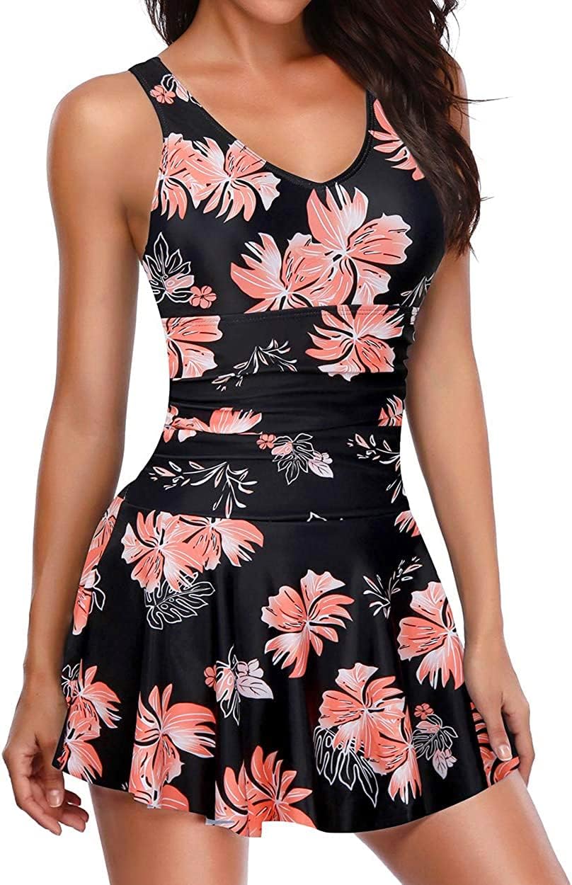 Yonique One Piece Swimsuits for Women with Tummy Control
