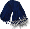 Lanyards 100 Pack Navy Blue Lanyards with Swivel Hook Clips - Bulk ID