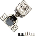 1 1/2 in Overlay 3D Soft Close Hinges 105 Degree - Quiet, Adjustable