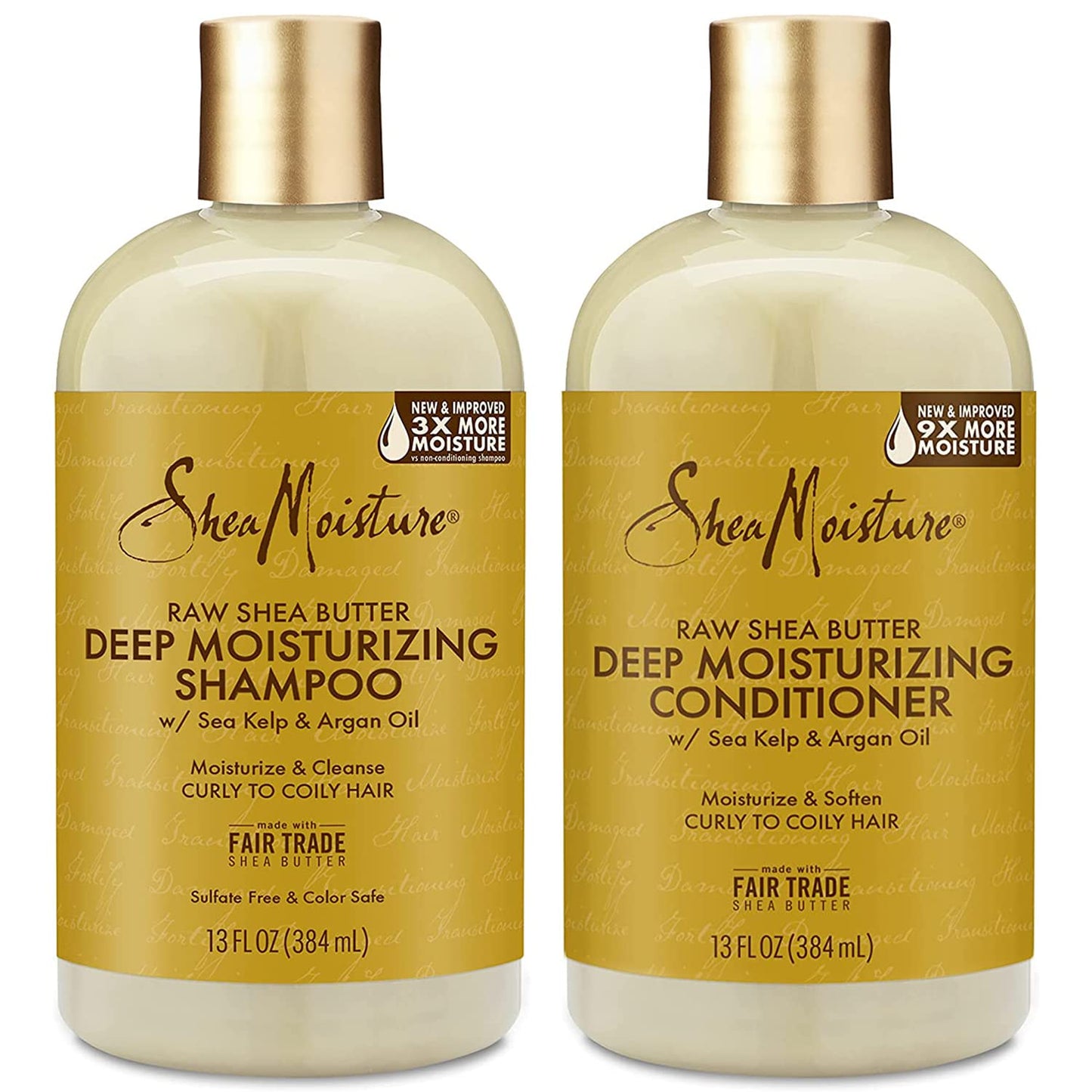 Hydrating Shea Shampoo & Conditioner Set - Curl Care