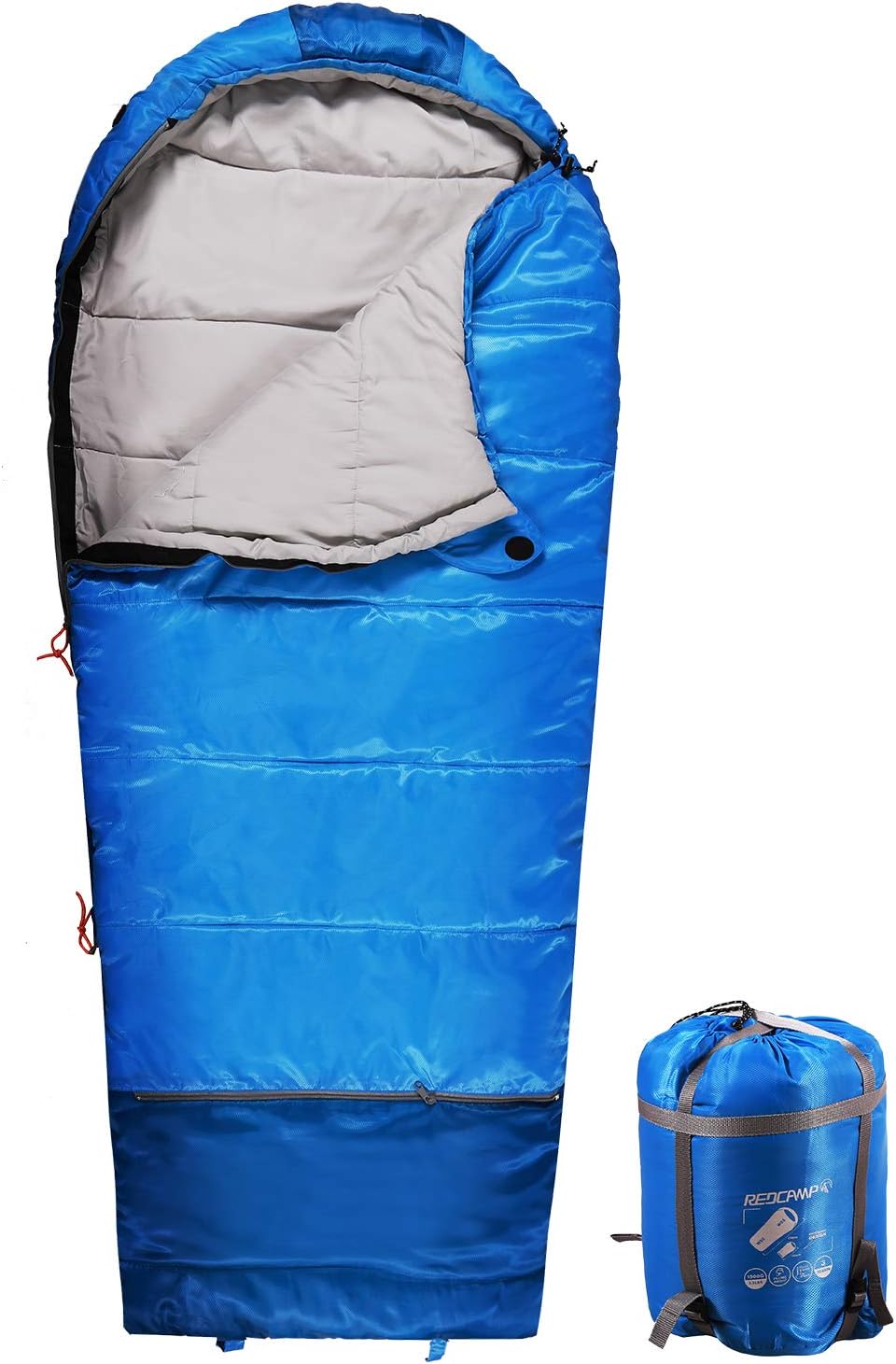 REDCAMP Kids Mummy Sleeping Bag for Camping and Adventures