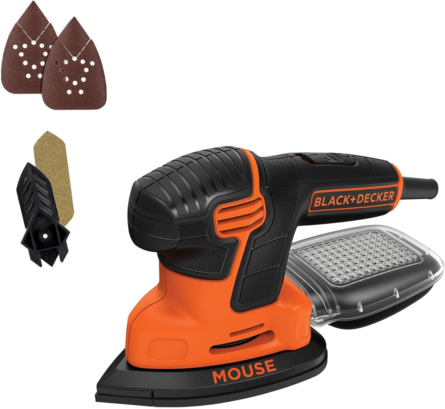 BLACK+DECKER Detail Sander with Comfort Grip and Dust Collector