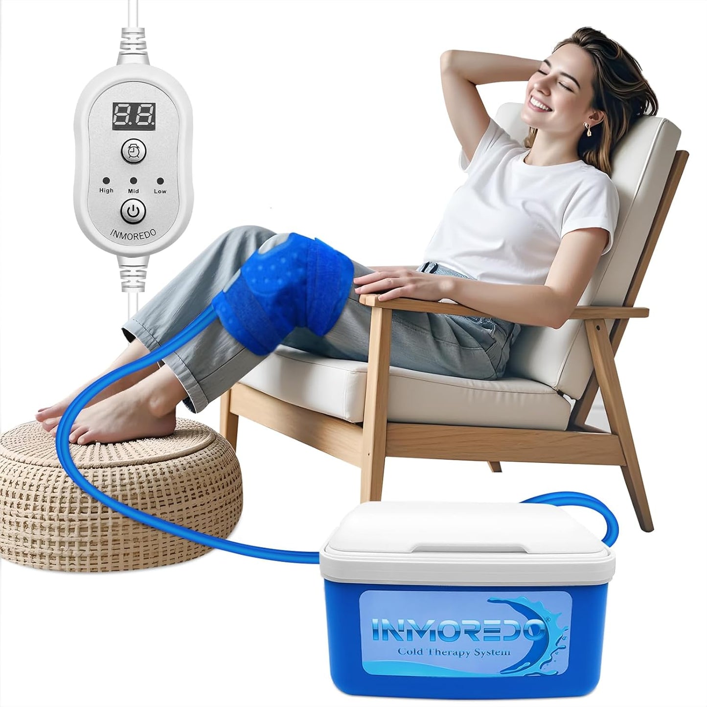 Inmoredo Ice Machine for Knee Surgery - Cold Therapy Relief