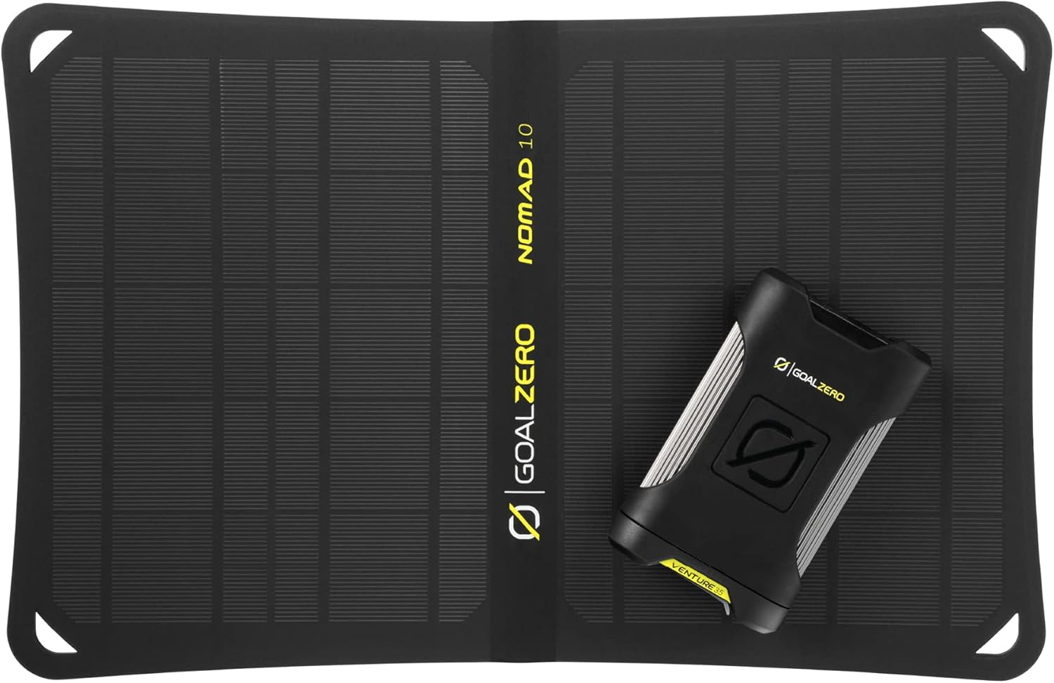 Goal Zero Venture 35 Power Bank with Solar Panel Kit: Fast Charging & Weatherproof
