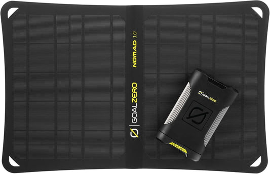 Goal Zero Venture 35 Power Bank with Solar Panel Kit: Fast Charging & Weatherproof