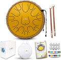 The Balmy Drum 15 Note 14 in Steel Tongue Drum - Calming Handpan