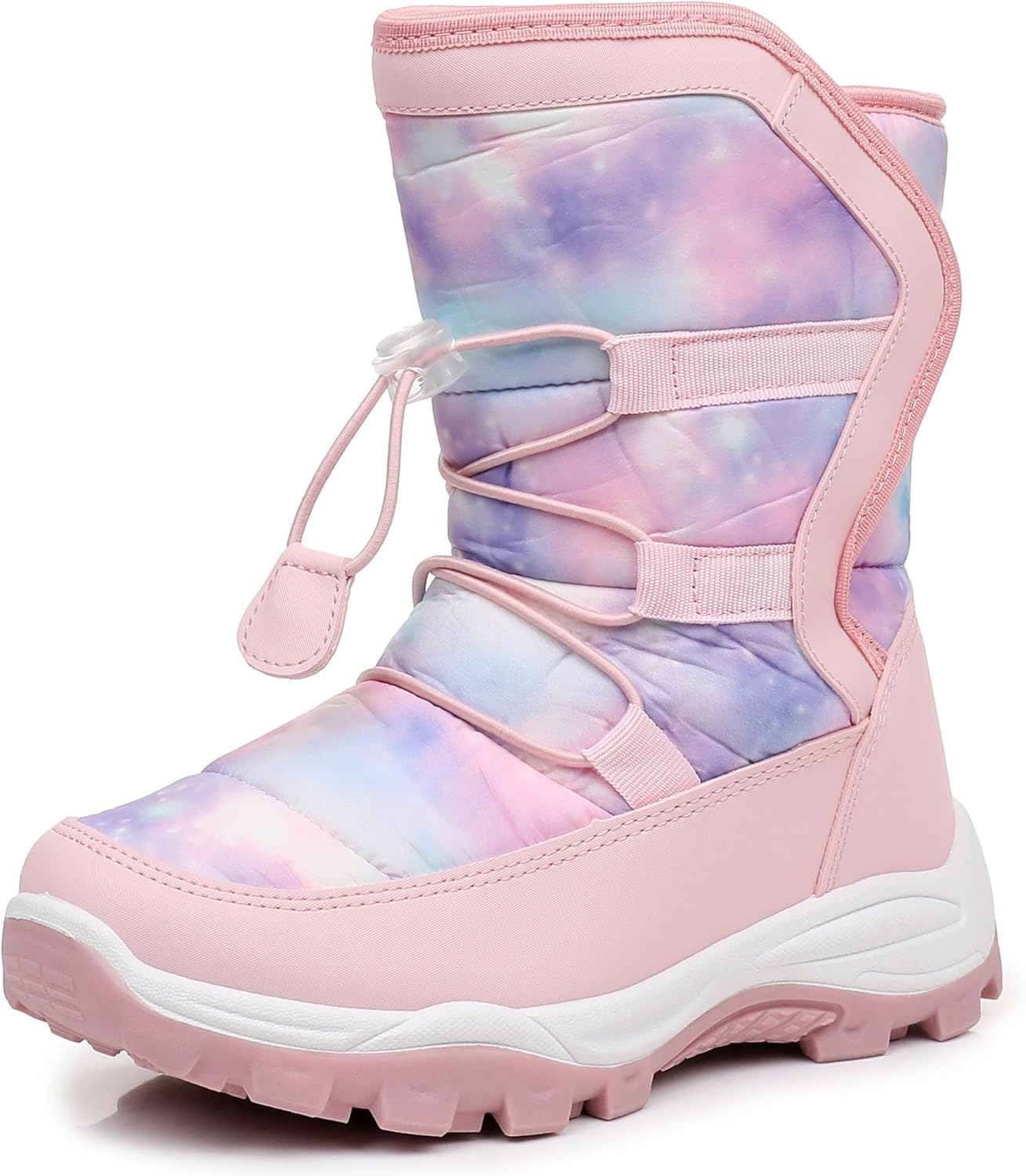 Felabo Kids Snow Boots with Warm Lining & Anti-Slip Sole