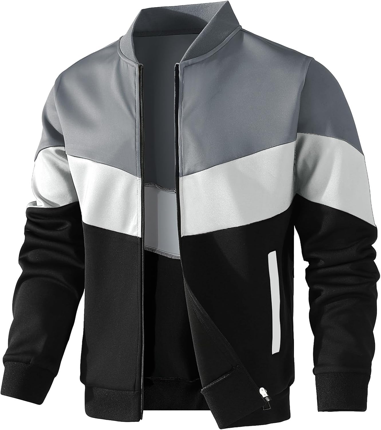 HYPESTFIT Mens Lightweight Jacket for Casual Spring Style