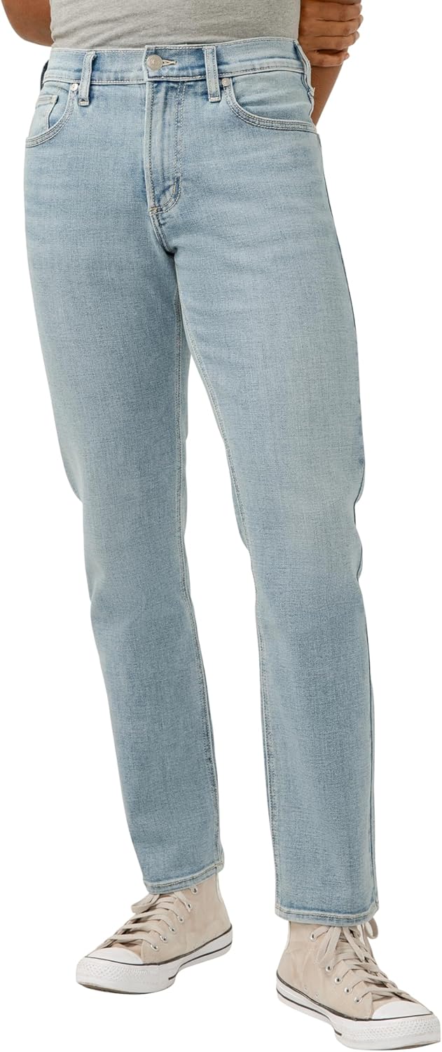 Men's Eddie Athletic Fit Tapered Leg Jeans for Active Lifestyles