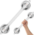 DAILYLIFE 21 in Shower Grab Bars 2-Pack - Secure Suction Handles