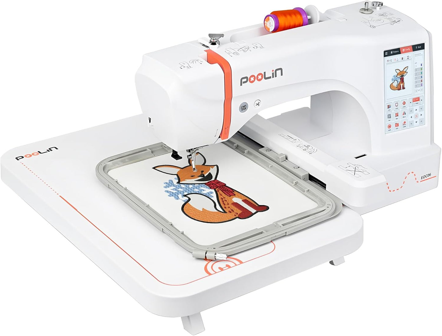 Beginner-Friendly 7x11 Embroidery Machine - Touchscreen - Gifts - Home EMBROIDERY