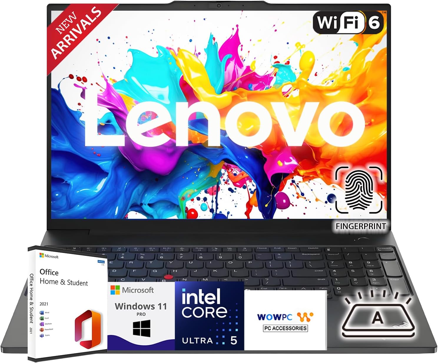 Lenovo Thinkpad E16 Laptop with Intel Core Ultra 5 and 64GB RAM
