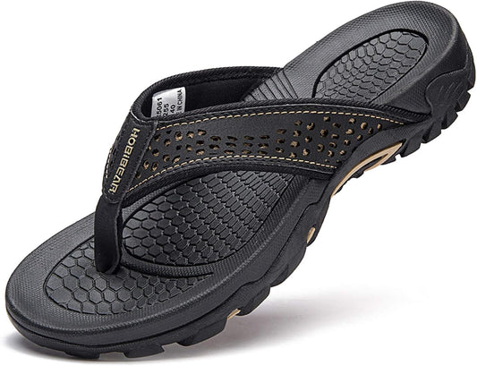 GUBARUN Mens Sport Flip Flops for Comfort and Style Outdoors