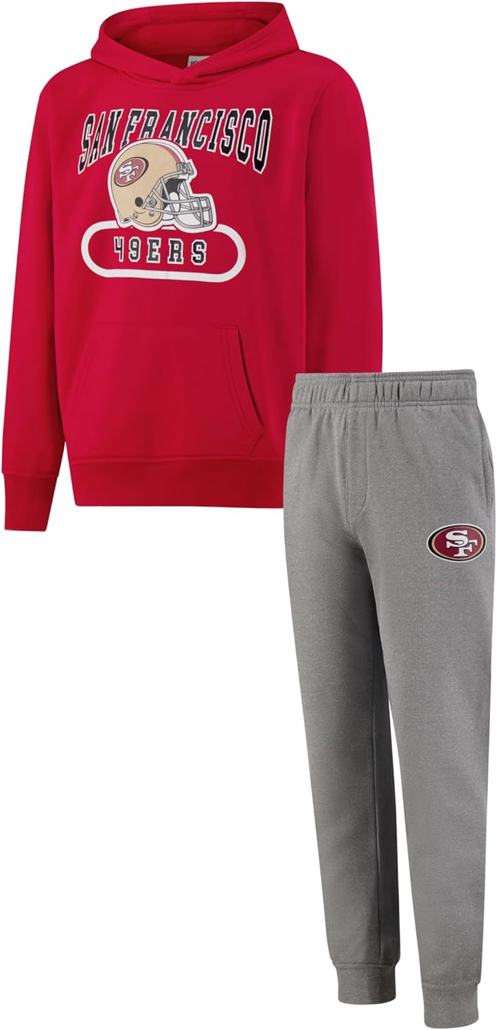 Ultra Game Youth NFL Official Extra Soft Fleece Hoodie Sweatshirt